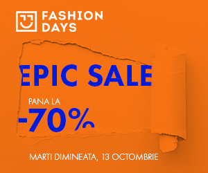 Reduceri Epic SALE pana la 70% pe Fashion Days